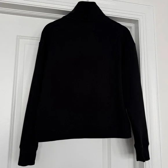 TNUCK SPORT Black Snap Neck Bailey Pullover - Picture 5 of 7